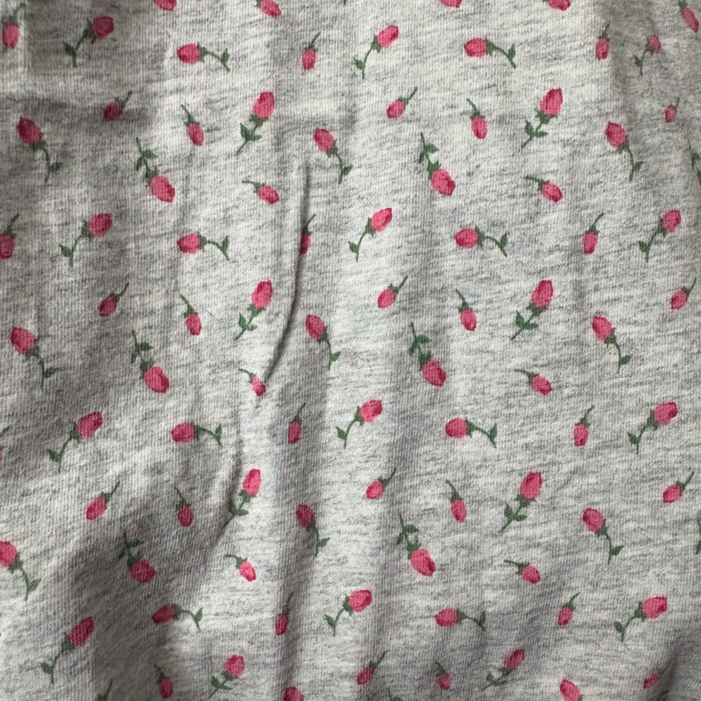 Secret Treasures Gray Sleepwear with Pink Floral Design - Picture 4 of 5